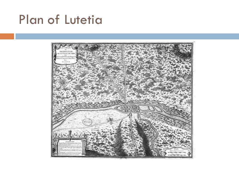 Plan of Lutetia